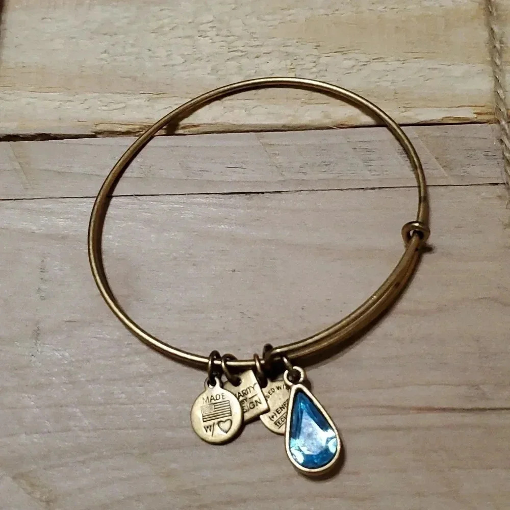 ALEX AND ANI BLUE GEM